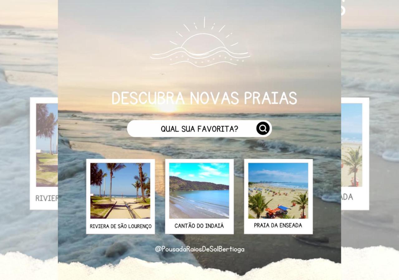 Pousada Raios De Sol Indaia Bertioga Eksteriør billede
