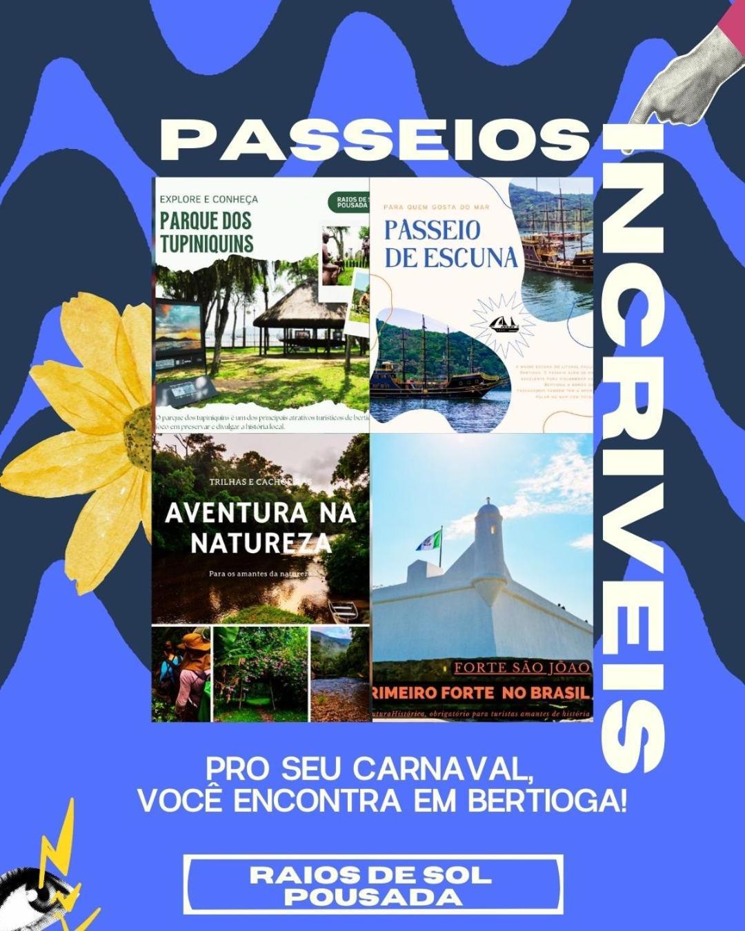Pousada Raios De Sol Indaia Bertioga Eksteriør billede